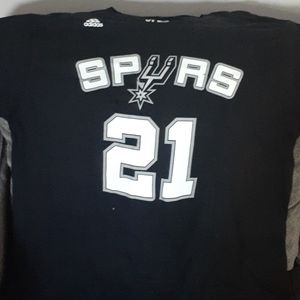 Tim Duncan Spurs t-shirt